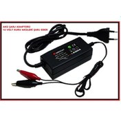Resim Akü Şarj Cihazı 12V 2A Çıkış : 13.8V Mervesan Ms-4012-C 