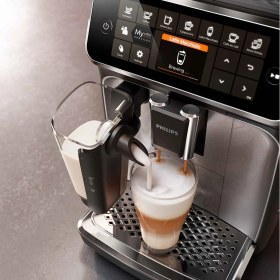 Resim Philips 1500W Lattego Seri 1.8l Tft Ekran Zamanlayıcılı Mükemmel Sıcaklık ve Aroma Ultra Premium Tam Otomatik Espresso Makinesi - LUCİOLE BEYAZ LAMBADER HEDİYE! 