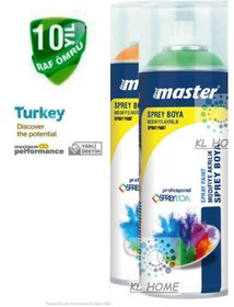 Resim Trafik Mavi Profesyonel Seri Akrilik Sprey Boya 400 Ml Büyük Boy- 10yıl Raf Ömrü Ral 5017 Trafik Mavi 