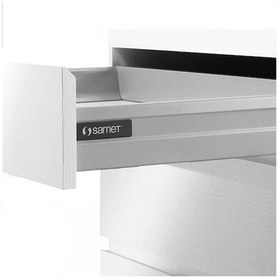 Resim SAMET SMART BOX 45 CM BORDÜRSÜZ GRİ ÇEKMECE RAYI 