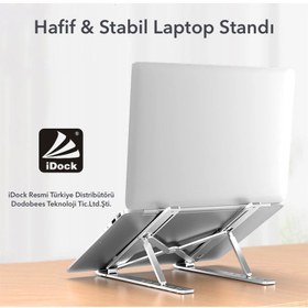 Resim N29-3 Katlanır Alüminyum Notebook Standı 