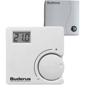 Resim Buderus Oda Termostatı kablosuz RT20RF 