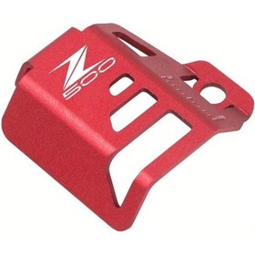 Resim Hightower Kawasaki Z500 2024 Kırmızı Arka Fren Hidrolik Deposu Koruyucu Kapak Aksesuar 