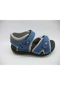 Resim Toddler 01314 Spor Deri Mavi Sandalet 26-30 Mavi 