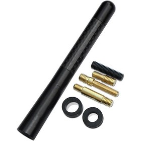 Resim 12 Cm Araba Çatı Anteni Karbon Fiber Alıcı Kısa Anten Ford Focus 1 2 3 4 Mk1 Mk2 Mk3 Mk4 Mondeo Ecosport Ranger 