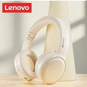 Resim Lasonstiges Th30 Bej Lenovo Th30 Oyun Kablosuz Bluetooth Kulaklık Uzun Pil Ömrü Spor Kulak Üstü Kulaklıklar Hıfı Stereo Ses Kulaklık 40mm Yeni 