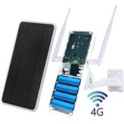 Resim Güneş Panelli 4G Sim Kart İle Birden Çok Güvenlik Kamerasına Internet Sağlayan Router Yoosee