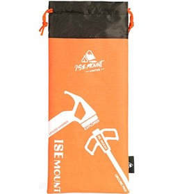 Resim Reedark Kamp Çadırı Çivi Ve Çekiş Saklama Çantası - Taşınabilir Oxford Kumaş Organizer Portakal Turuncu 