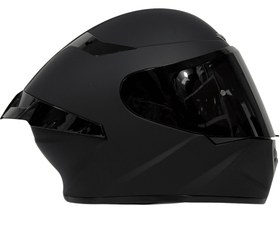 Resim Rivox R1 Matt Black Full Face Kask | ECE 22.06 Onaylı 