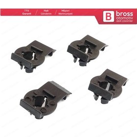 Resim BMW E46 323İ 325İ 325Xİ 328İ 330İ 330Xİ İçin Cam Sabitleyici 4 Adet 