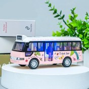 Resim Lebeigo Çocuk Okul Otobüsü Otobüs Oyuncak Araba Atalet Sesi ve Işık Simülasyonu Otobüs Çocuk Bebek Açık Kapı Otobüs Modeli (Yurt Dışından) 