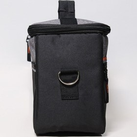 Resim Termal İzolasyonlu Kamp Ve Piknik Yemek İçecek Taşıma Çantası, Soğutucu Buzluk Çanta 31 Litre Gri 