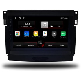 Resim Avaydel Ford Ranger Android Carplay Multimedya 2016-2022 Arka Panelli 4GB RAM + 64Gb Hafıza + 8 Çekirdek 
