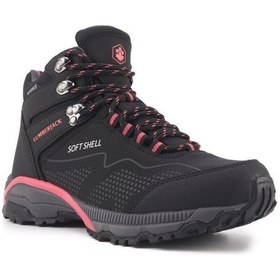 Resim Lumberjack Fest Hı 3pr Kadın Su Geçirmez Outdoor Bot Siyah Pembe 36-40 001 