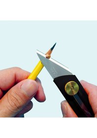 Resim Olfa Ck-1 Ahşap Işçiliğine Özel Maket Bıçağı Metal Gövde 