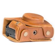 Resim MegaGear MG687 Canon Powershot G5 X Deri Kamera Çantası 