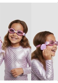 Resim Denokids Kız Çocuk Deniz Gözlüğü Anti-fog Mermaid Renkli 