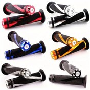 Resim Chuangyinshop Red 22mm Evrensel Motosiklet Tutacak Gidon Bar Tutamak Anti Kayma Dirt Bike Honda Yamaha Suzuki Kawasaki 