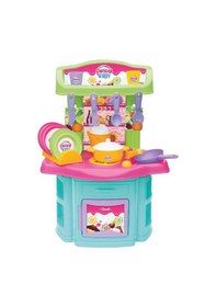 Resim Çocukların Hayal Gücünü Besleyen Oyuncak Mutfak Seti 16 Parça 