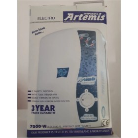 Resim Feyza Design Pratik ve Sıcak Su Sağlayan Elektrikli Şofben, Kolay Kullanım ve Şık Tasarım 