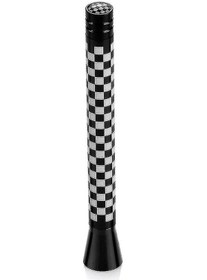 Resim Mini Cooper S Jcw R55 R56 R57 R60 F55 F56 Clu Siyah Beyaz 77mm İçin Union Jack Araba Tavan Radyo Anteni Fm Anteni 