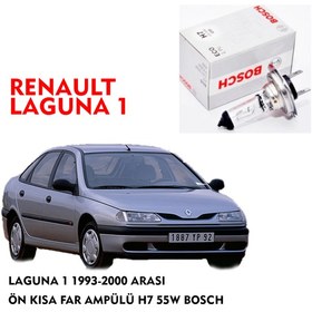 Resim LAGUNA 1 1993-2000 ARASI ÖN KISA FAR AMPÜLÜ H7 55W BOSCH 