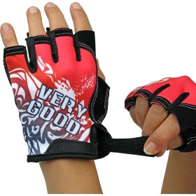 Resim Sports Kesik Parmak Spin Eldiveni M2 Kırmızı 