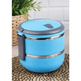 Resim Sefer Tası Yemek Termosu Saklama Kabı Termosu 2li - Çelik 