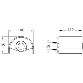 Resim Vitra Origin A4488834 Kapaklı Tuvalet Kağıtlığı Fırçalı Nikel 