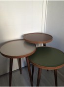 Resim 3'Lü Zigon Sehpa 16Mm Veya 18Mm Mdf Tabla (432535122) 