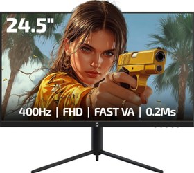 Resim Gamepower Lucid S40 24.5'' 400Hz 0.2Ms Fast VA E Spor Pivot RGB Gaming Monitör 