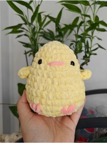 Resim KREATİF TASARIM Pofuduk Civciv Amigurumi 