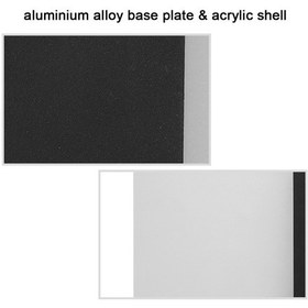 Resim Xindoker Siyah S Boyutlu Led Duvar Lambası - Islak Işık, Döner Panel Ve Göz Koruyucu Mat Kasa İle Yatak Odası/nightstand Diğer 