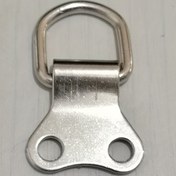 Resim 6 Adet Sağlam Metal Asma Halkası - Vidalı, Kavisli Tasarım: Resim Çerçevesi, Nakış ve Ev Dekoru için - Anahtar, Havlu, Takı Askısı - Şık Metalik Yüzey, Minimalist Tasarım, Dayanıklı Yapım, Modern Donanım, Yüksek Kalite Bitiş, DIY Tutkunları İçin 