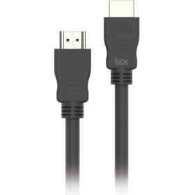 Resim Bix NHD02 4K@60Hz HDMI 2.0 Ethernet 18 Gbps. Veri Aktarım Destekli 3D Ready Nikel Kaplama 2 Metre HDMI Kablo 