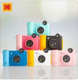 Resim Kodak Smile+ 10mp Anında Kamera Ve Bluetooth Fotoğraf Yazıcısı Dijital Fotoğraf Makineleri Pembe 