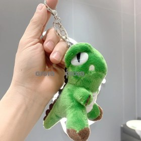 Resim Silver1 Karikatür Küçük Hediye Peluş Bebek Kolye Anahtarlık Çanta Kolye Aksesuarları (Yurt Dışından) 