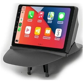 Resim Renault Clio Symbol 2002-2012 4gb Ram 32gb Hafıza 4 Çekirdek Carplay Kamera Android Multimedya 9" 