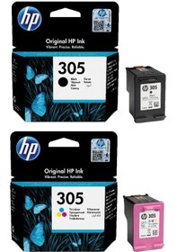 Resim HP Deskjet 2700 Orjinal Kartuş - 305 3ym61ae 3ym60ae Avantaj Paket 