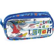 Resim Muggle Kalem Çantası Cute Shark Mavi Mu-0082 