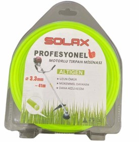 Resim AyrStore Solax Altıgen Tırpan Misinası 3,3 mm 41 Metre 