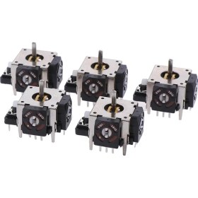 Resim Brettablata Xbox 360 Denetleyicisi Için Ps2 3D Joystick Analog Sopa Için 2 Adet Yeni Yedek (Yurt Dışından) 