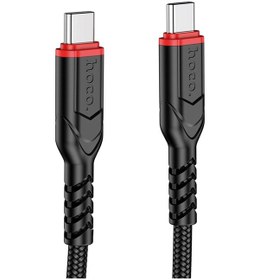 Resim Hoco. X59 Victory 2m 60w Type-c To Type-c Pd Hızlı Şarj Data Kablosu - Siyah 