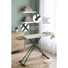 Resim Pratik ve Şık Ütü Masası, Günlük Kullanım Için Konforlu Tasarım 