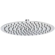 Resim Fause Tepe Duş Başlığı Oval Slim 304 Metal 25 Cm Ktd106 