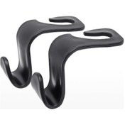 Resim Novahub 2 Adet Araba Koltuğu Arka Askı Depolama Kanca Bakkal Çanta Çanta Çanta Şemsiye 