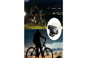 Resim Techno Station USB Şarjlı Bisiklet Ön Işığı Aydınlatıcı Lamba 