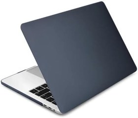 Resim McStorey MacBook Pro 13 inç Kılıf Sert Mat Hardcase – A1706 / A1708 / A1989 / A2159 / A2251 / A2289 / A2338 Uyumlu Çizilmeye ve Darbelere Dayanıklı Kapak Siyah 
