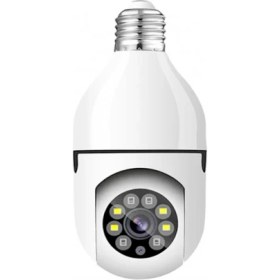 Resim Buyfun Wifi 360 Panoramik Ampul Kamera 1080P 2.4ghz ile Güvenlik (Yurt Dışından) 