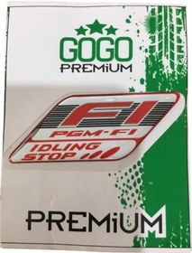 Resim Honda Spacy Alpha Sinyal Muhafaza Pgm F1 Etiketi Kırmızı 